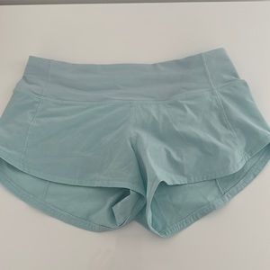 lululemon blue shorts